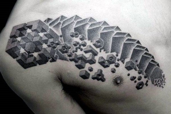 tatuaje fractal 43