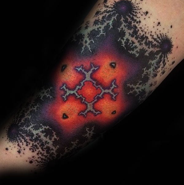 tatuaje fractal 53