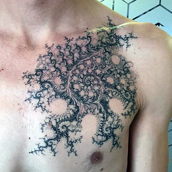 tatuaje fractal 55