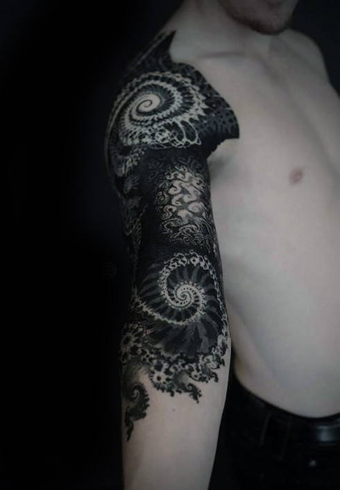 tatuaje fractal 59