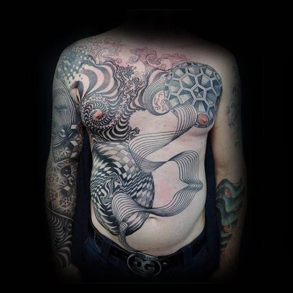 tatuaje fractal 73