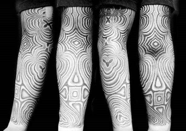 tatuaje fractal 75