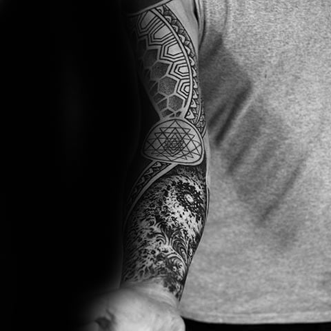 tatuaje fractal 81