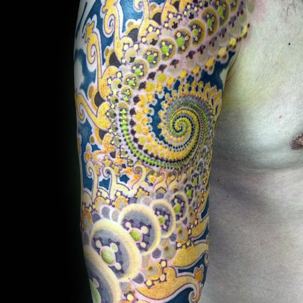 tatuaje fractal 89