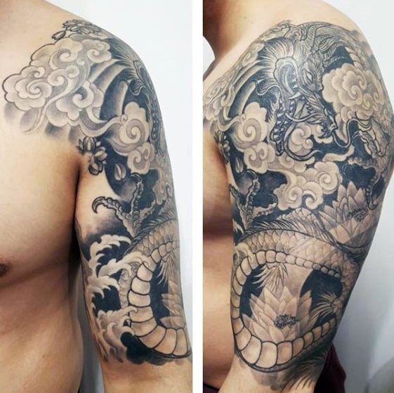 tatuaje nube japonesa 23