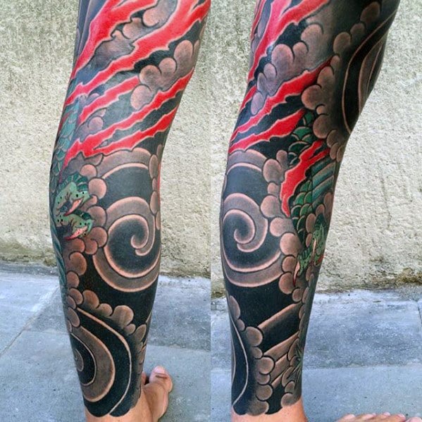 tatuaje nube japonesa 41