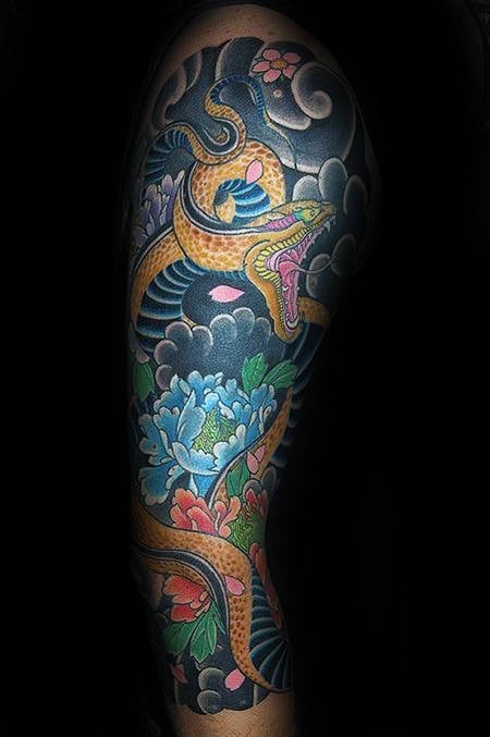 tatuaje nube japonesa 63