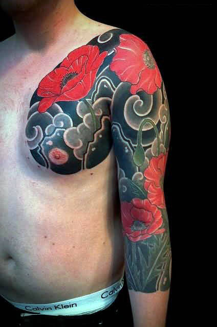 tatuaje nube japonesa 67