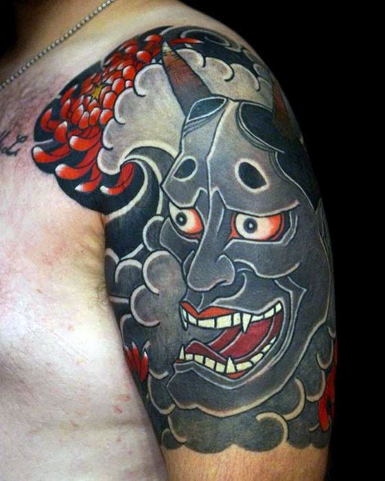 tatuaje nube japonesa 85