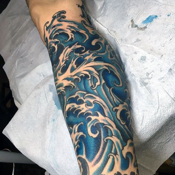 tatuaje olas japonesas 39