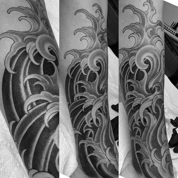 tatuaje olas japonesas 41