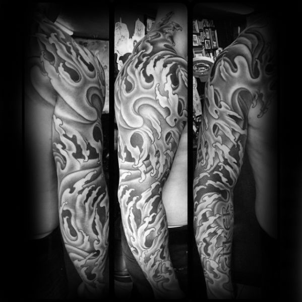 tatuaje olas japonesas 49