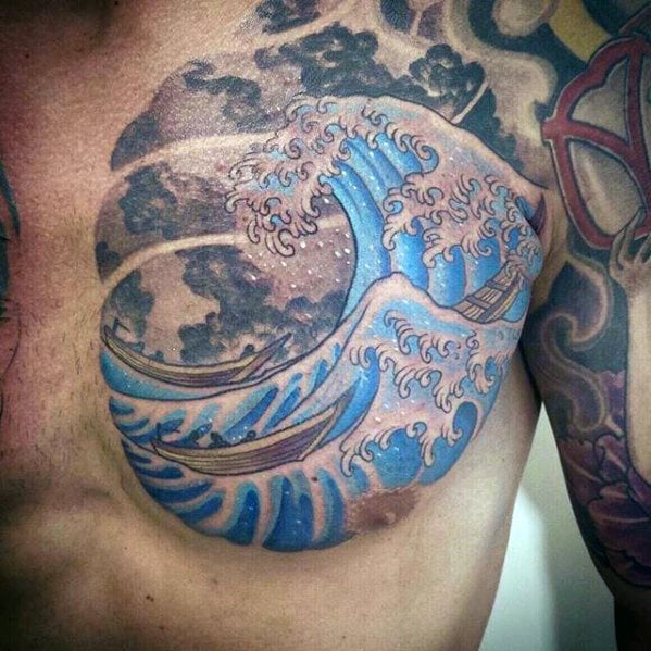 tatuaje olas japonesas 73