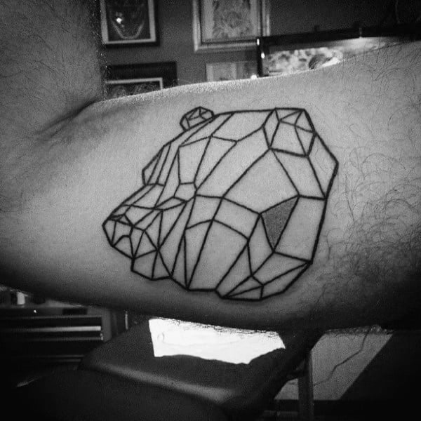 tatuaje oso geometrico 05