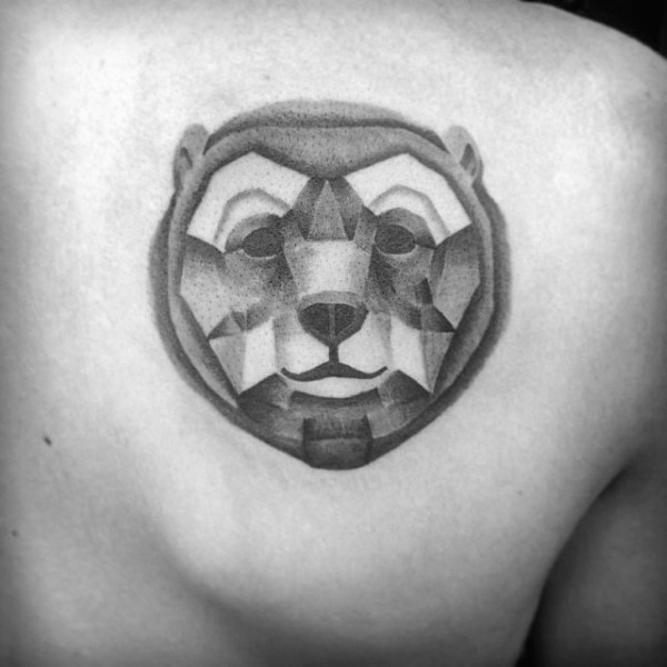 tatuaje oso geometrico 49
