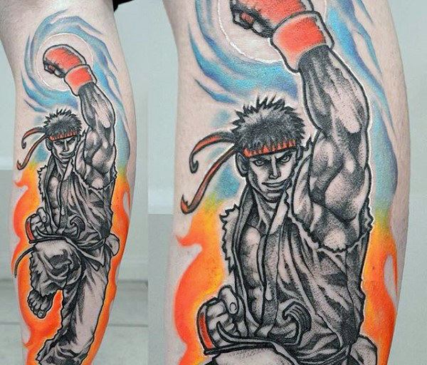 tatuaje street fighter 13
