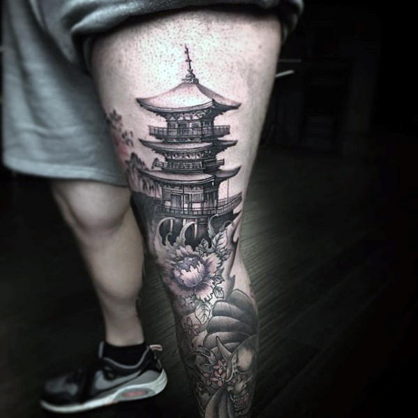 tatuaje templo japones 23