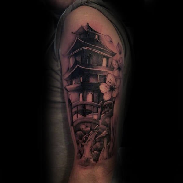 tatuaje templo japones 39