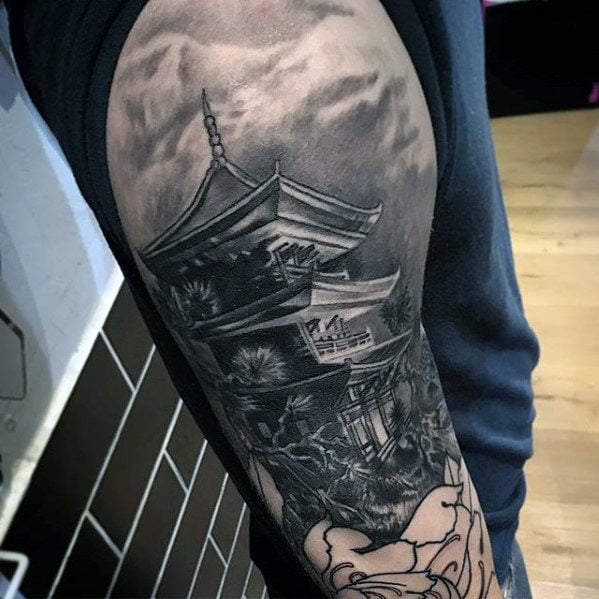 tatuaje templo japones 41