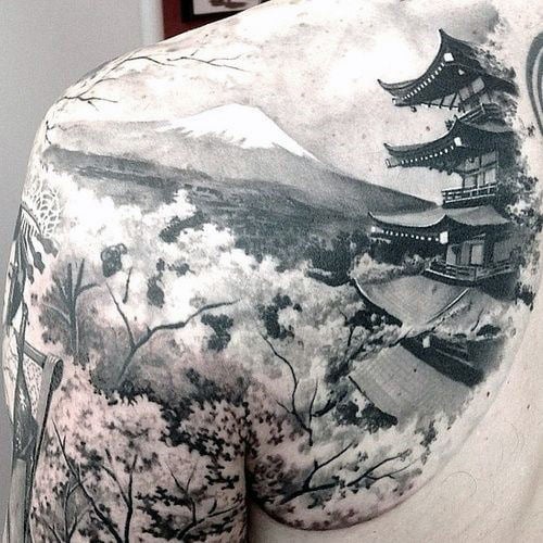 tatuaje templo japones 43