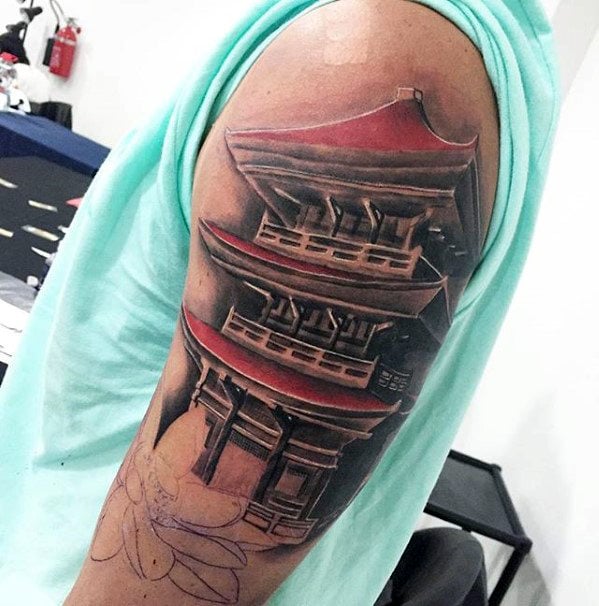 tatuaje templo japones 55