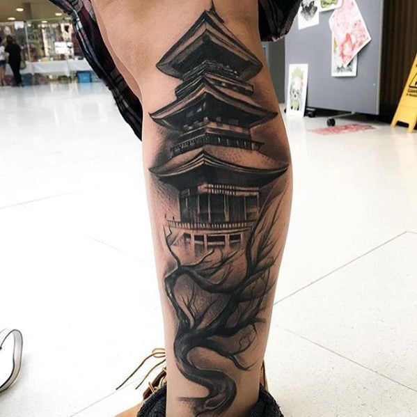 tatuaje templo japones 71