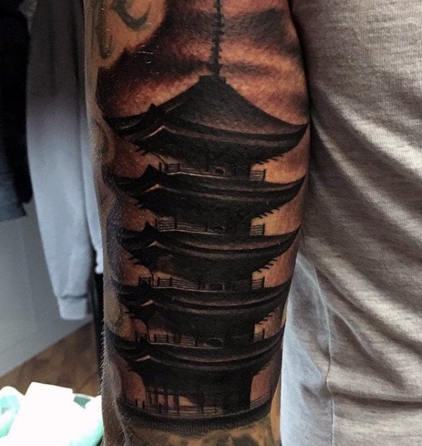 tatuaje templo japones 77