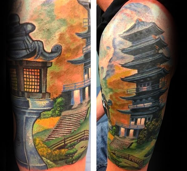 tatuaje templo japones 89