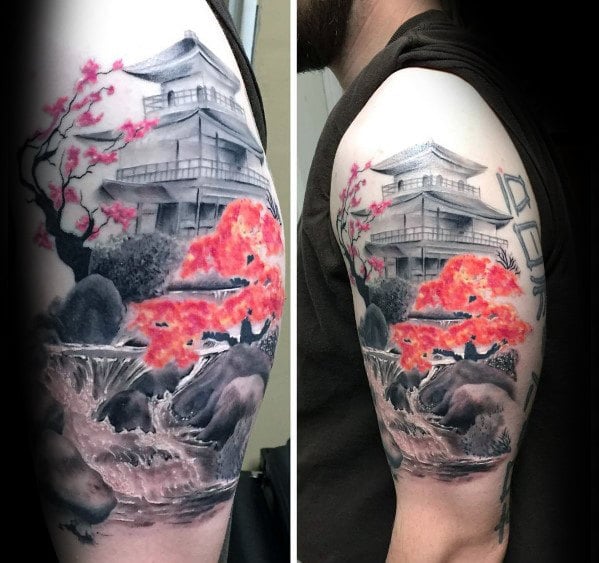 tatuaje templo japones 91
