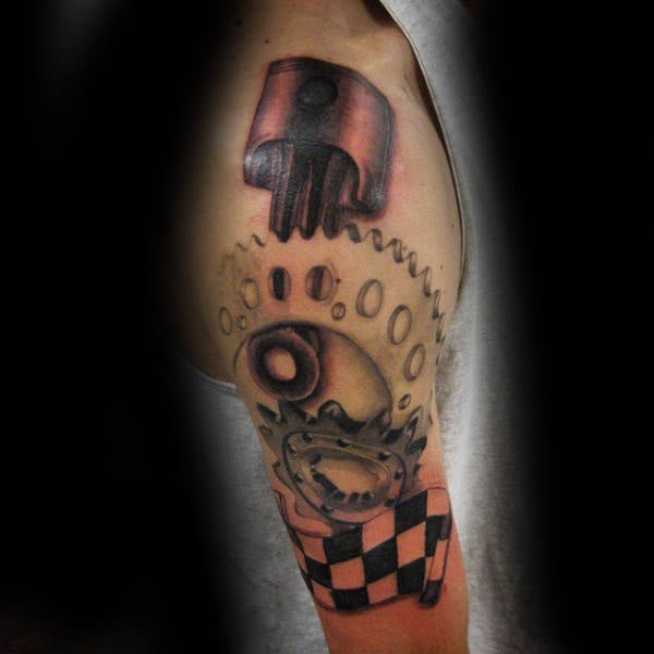 tatuaje motocross 117
