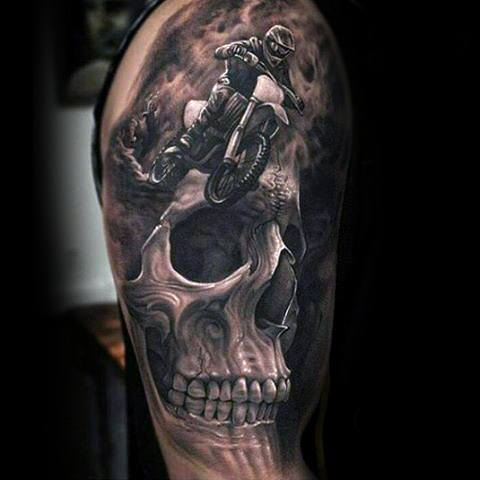 tatuaje motocross 123