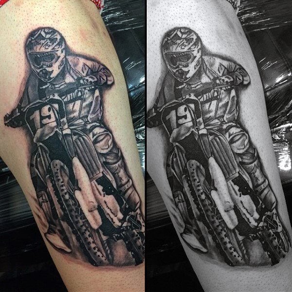 tatuaje motocross 69