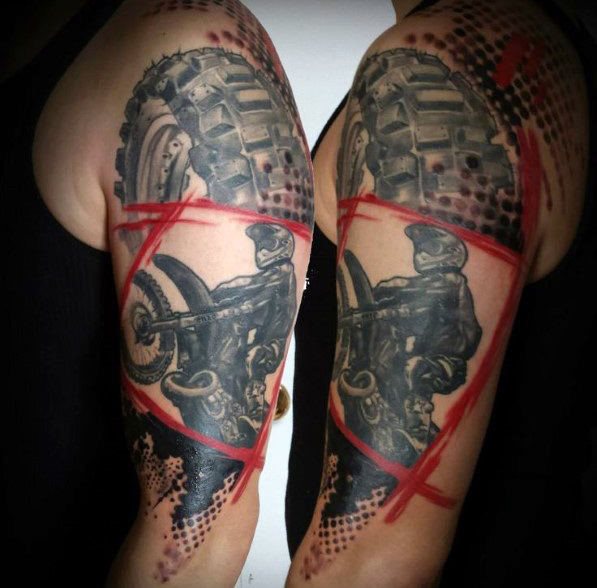 tatuaje motocross 72