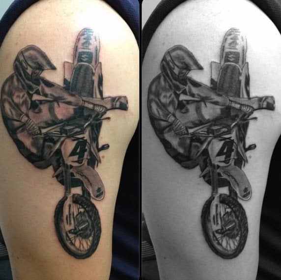 tatuaje motocross 75