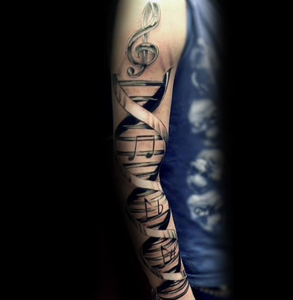tatuaje nota musical 03