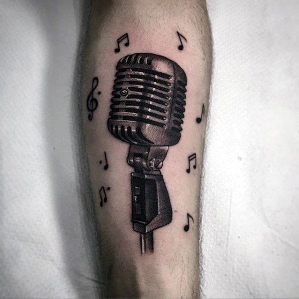 tatuaje nota musical 120