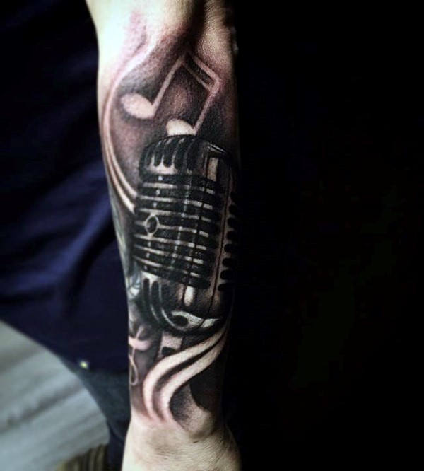 tatuaje nota musical 162