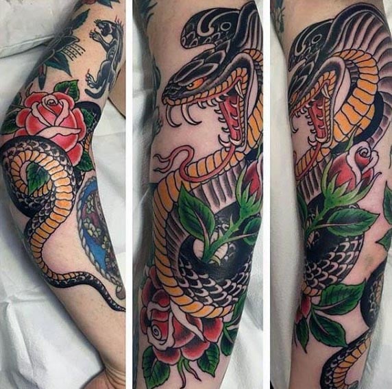 tatuaje serpiente cobra 132