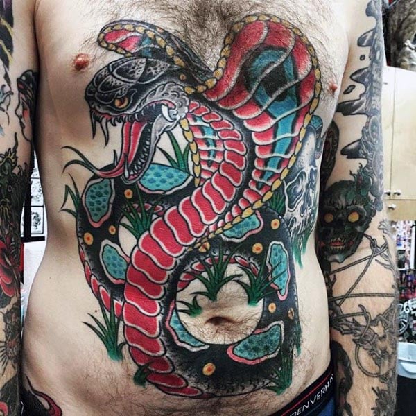 tatuaje serpiente cobra 147
