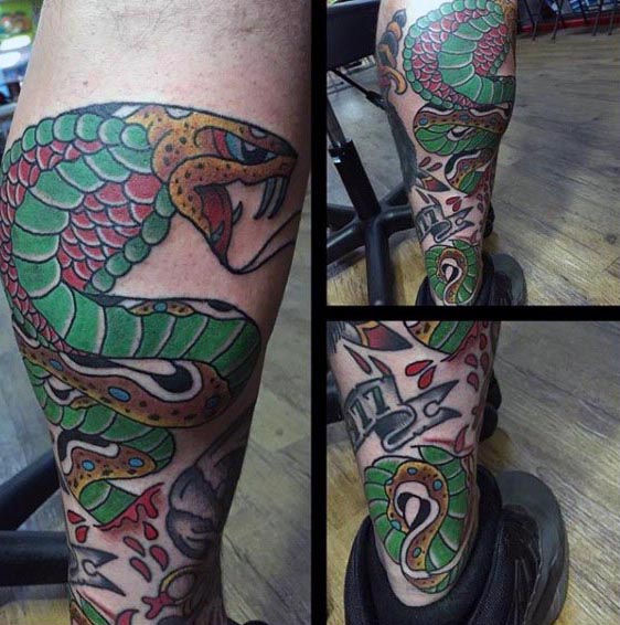 tatuaje serpiente cobra 183