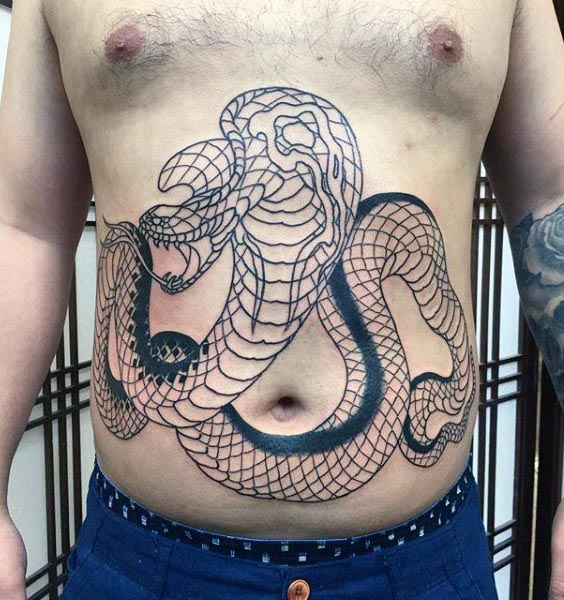 tatuaje serpiente cobra 33