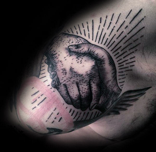 tatuaje simbolo paz 54