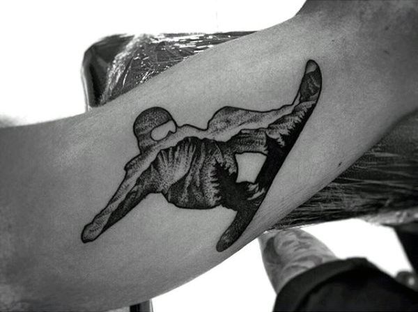 tatuaje snowboarding 63