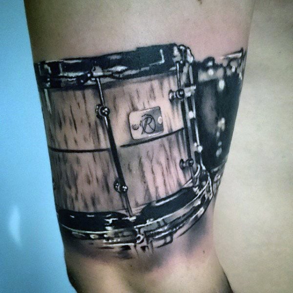 tatuaje bateria tambor 120