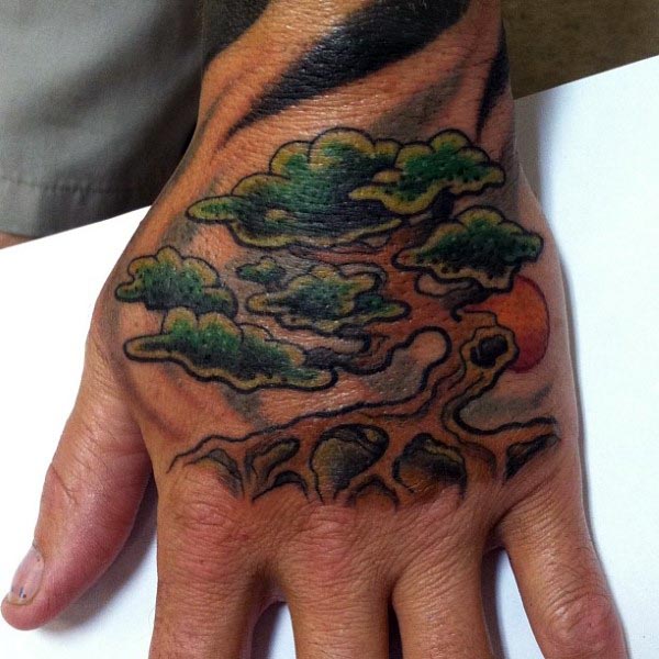 tatuaje bonsai 108