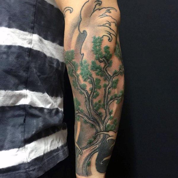 tatuaje bonsai 66