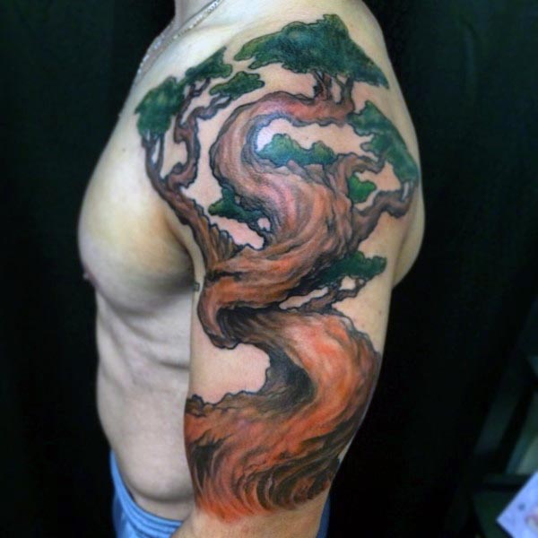 tatuaje bonsai 81