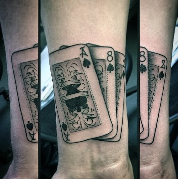 tatuaje cartas 21