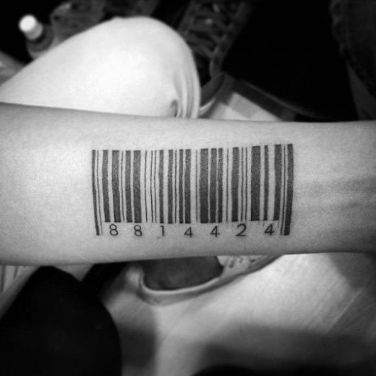 tatuaje codigo barras 24