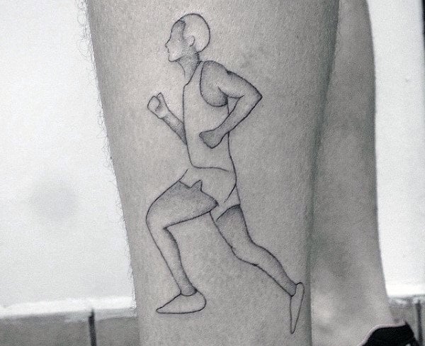 tatuaje corredores running 90